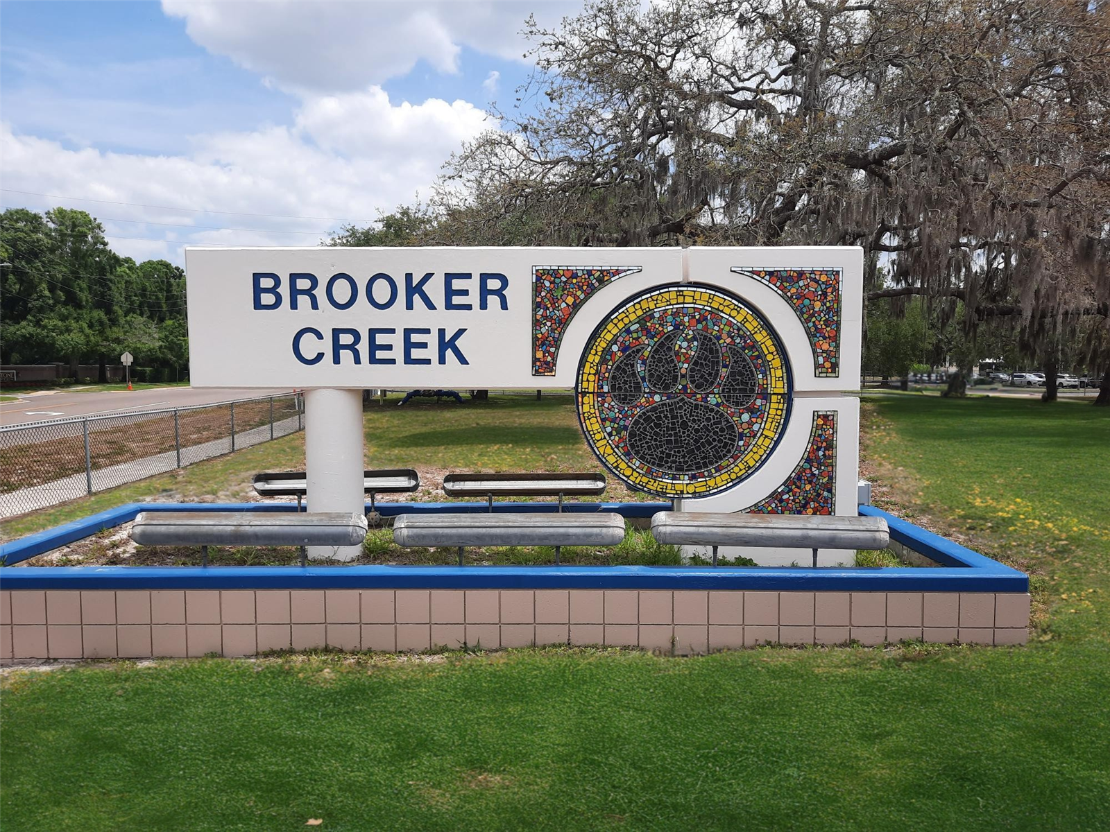 Brooker Creek sign 